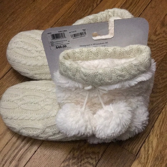New muk luks fleece slippers size 11/12 - Picture 3 of 4